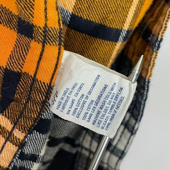 American Eagle Outfitter’s Prep Fit Flannel Shirt - Women’s S/P - Picture 7 of 7